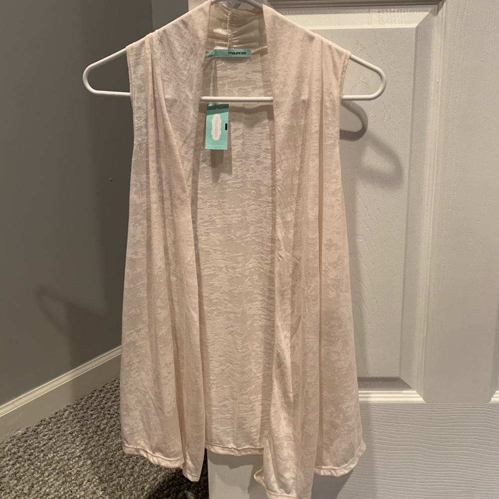 Maurices sheer vest